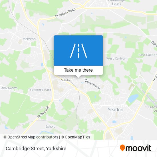 Cambridge Street map