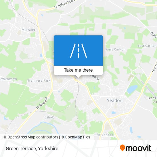 Green Terrace map