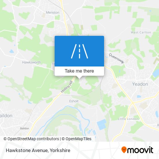 Hawkstone Avenue map
