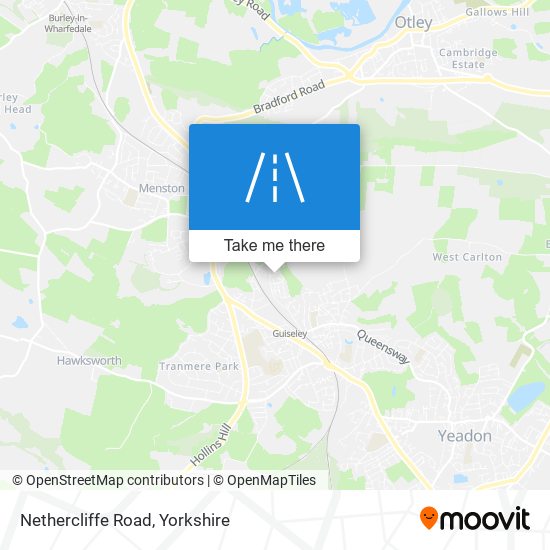 Nethercliffe Road map
