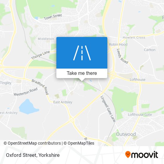 Oxford Street map