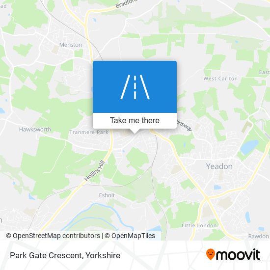 Park Gate Crescent map