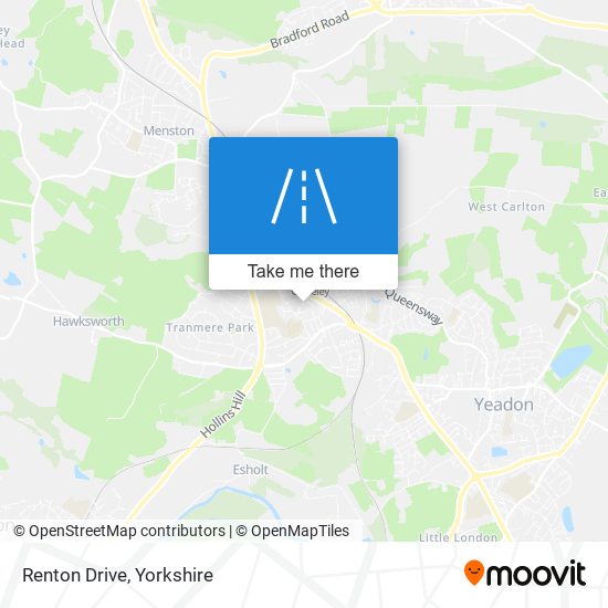 Renton Drive map