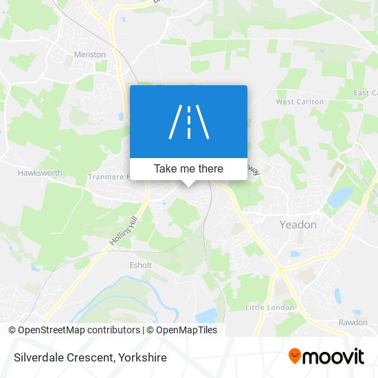 Silverdale Crescent map