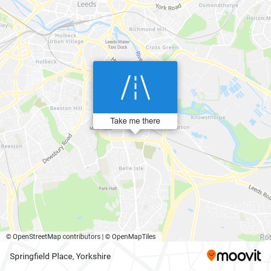 Springfield Place map
