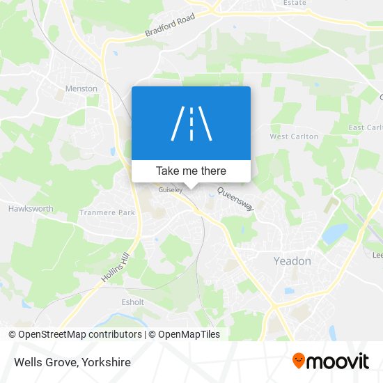 Wells Grove map