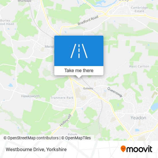 Westbourne Drive map