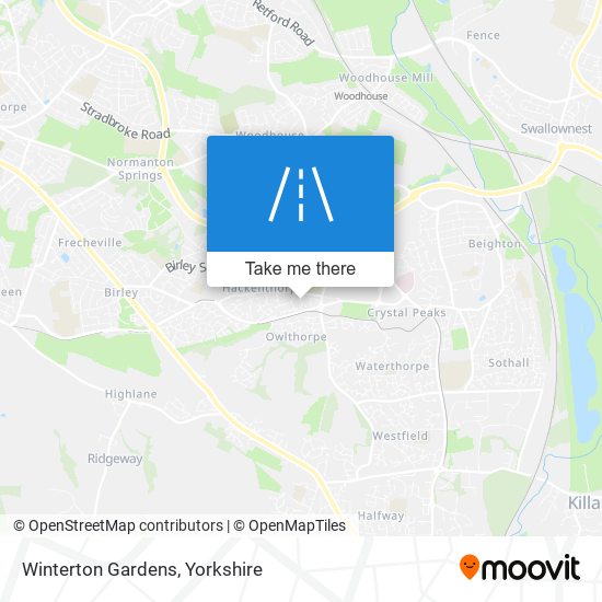 Winterton Gardens map