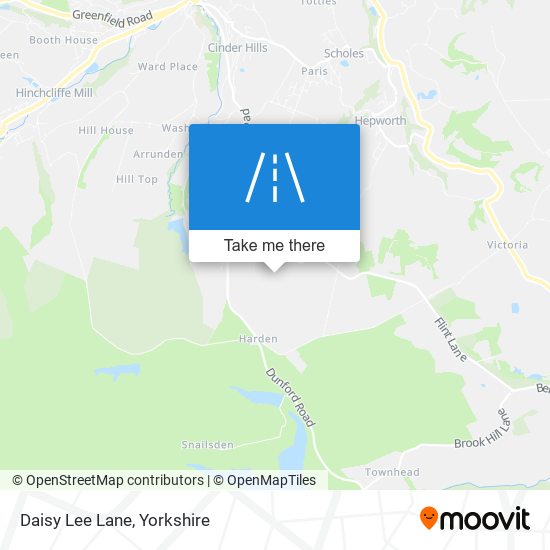 Daisy Lee Lane map