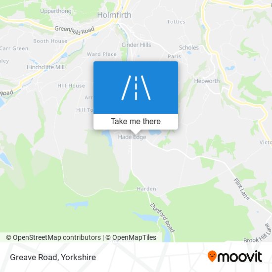 Greave Road map