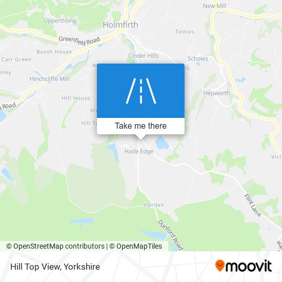 Hill Top View map