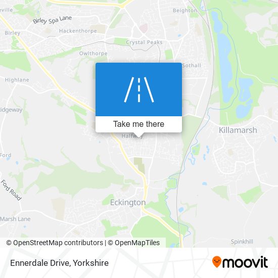 Ennerdale Drive map