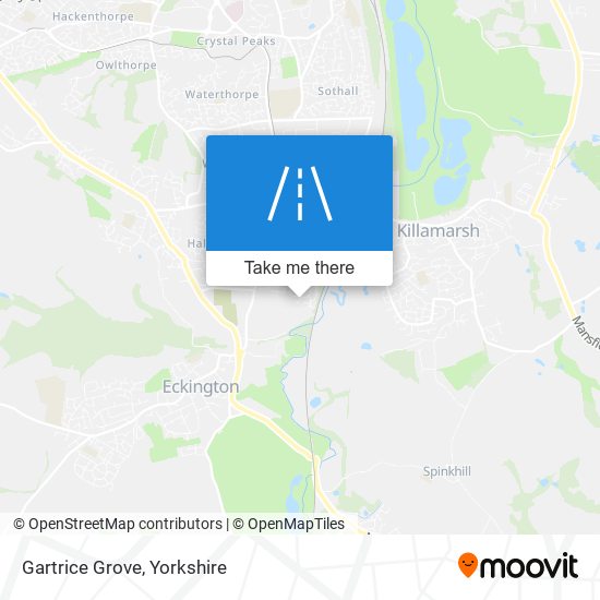 Gartrice Grove map