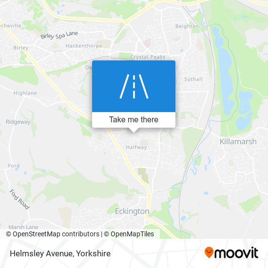 Helmsley Avenue map