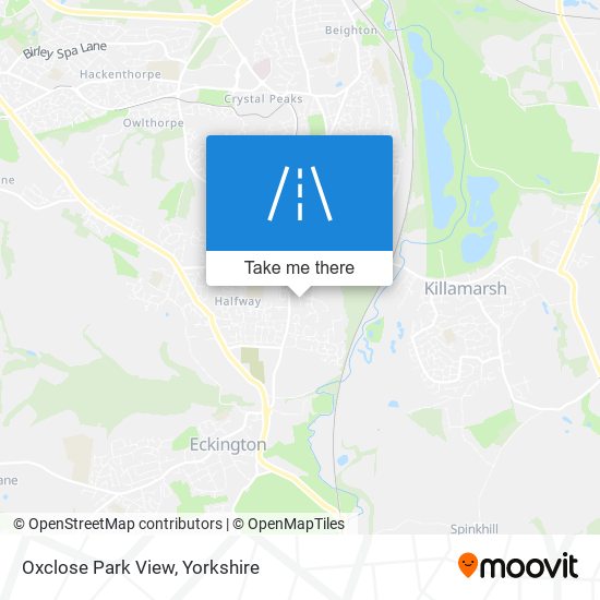 Oxclose Park View map