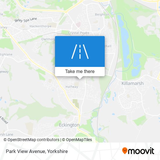 Park View Avenue map