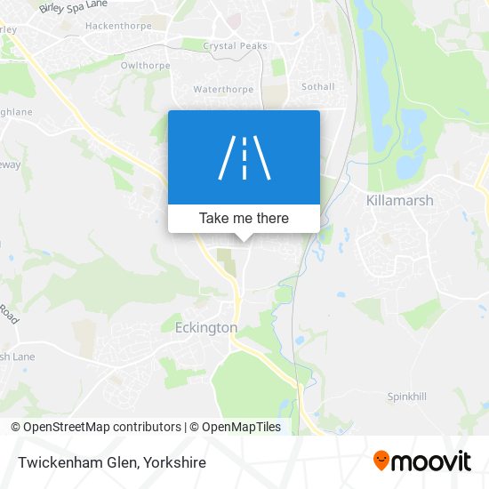 Twickenham Glen map