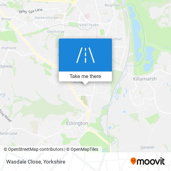 Wasdale Close map