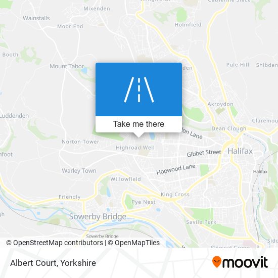 Albert Court map