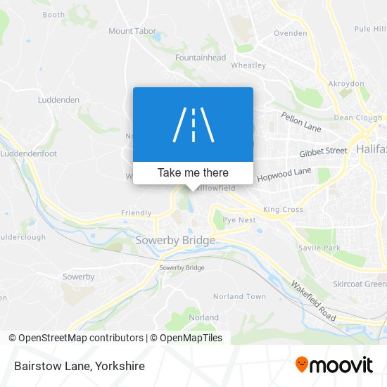 Bairstow Lane map