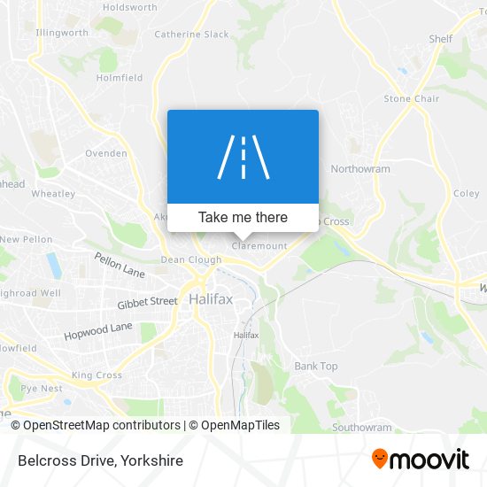 Belcross Drive map