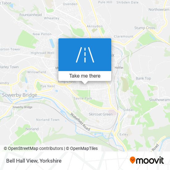 Bell Hall View map