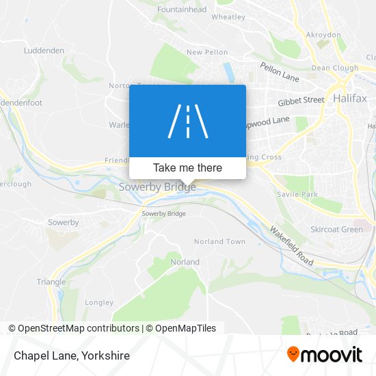 Chapel Lane map