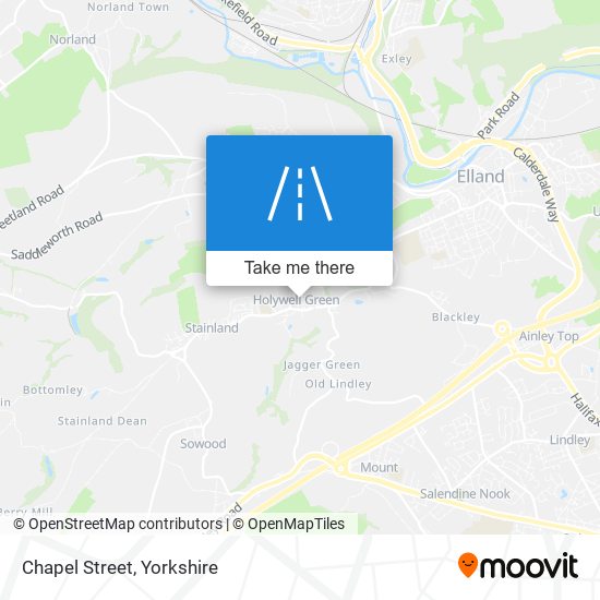 Chapel Street map