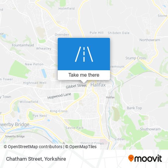 Chatham Street map