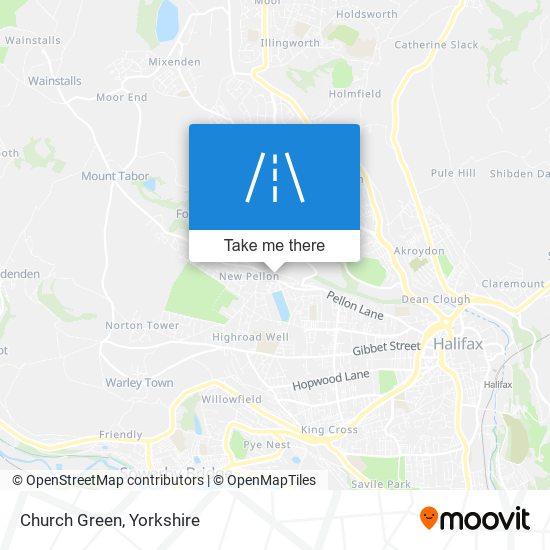 Church Green map