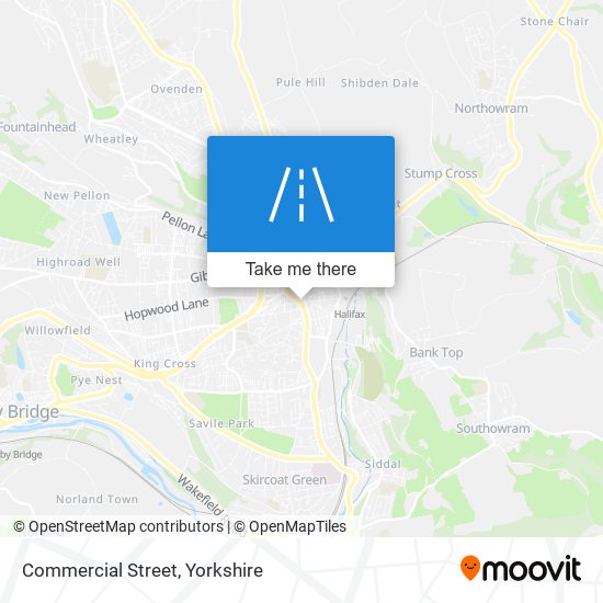 Commercial Street map