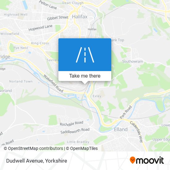Dudwell Avenue map