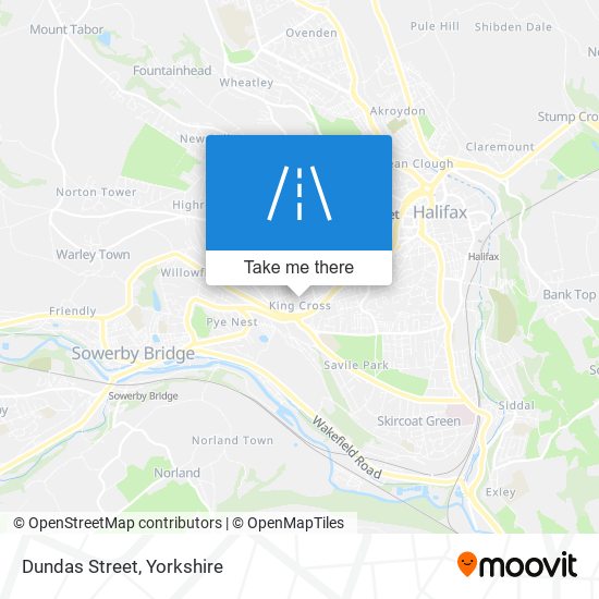 Dundas Street map