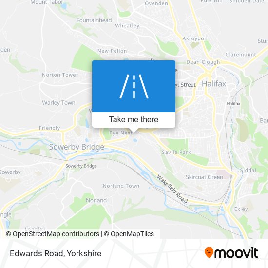 Edwards Road map