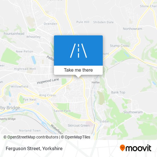 Ferguson Street map