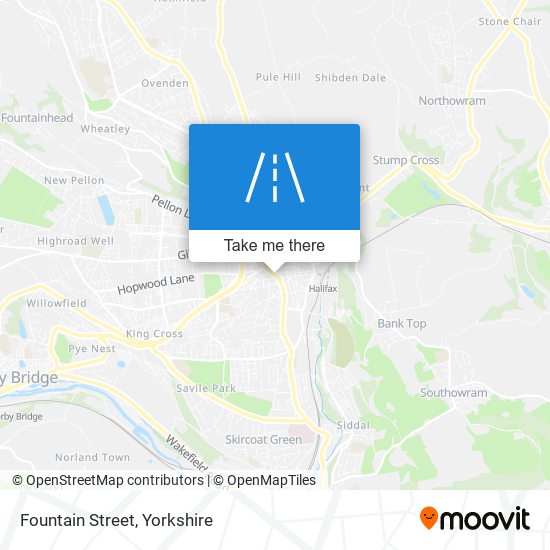 Fountain Street map