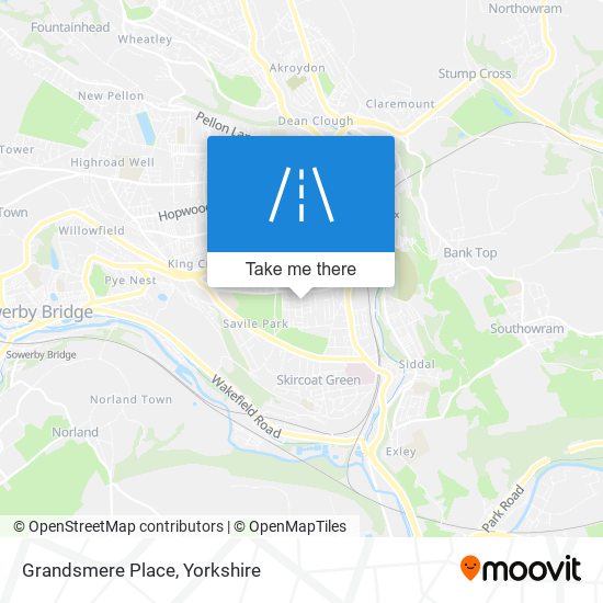 Grandsmere Place map