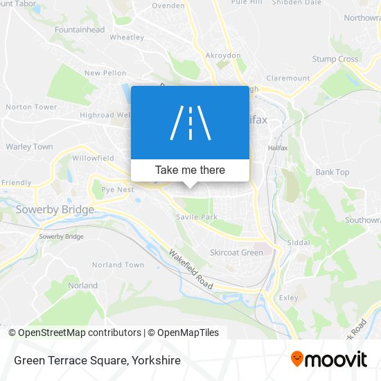 Green Terrace Square map