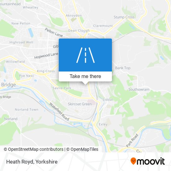 Heath Royd map