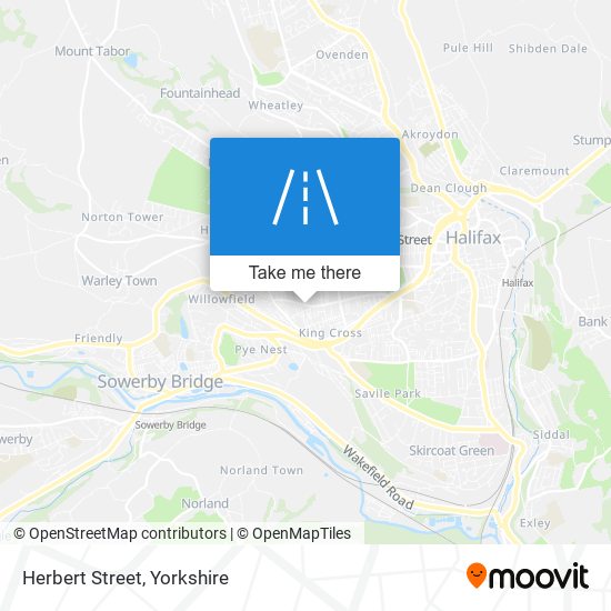 Herbert Street map