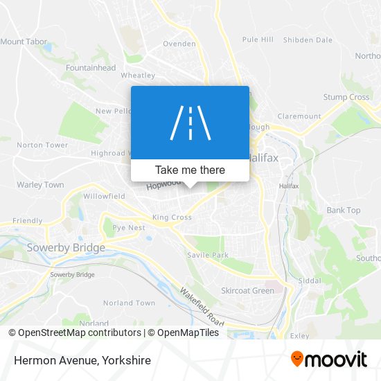 Hermon Avenue map