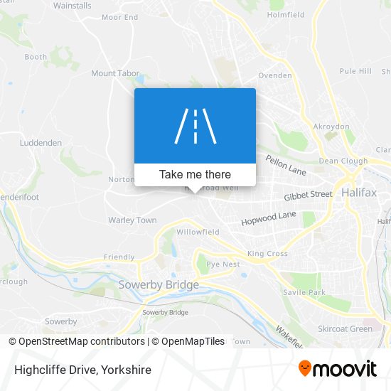 Highcliffe Drive map