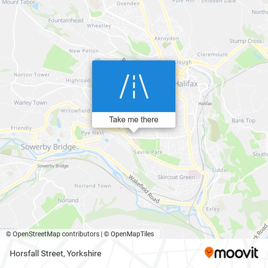 Horsfall Street map
