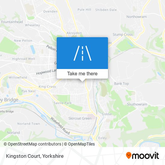 Kingston Court map