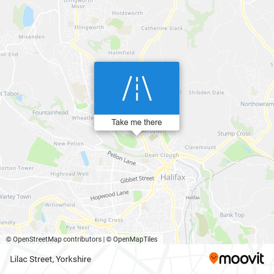 Lilac Street map