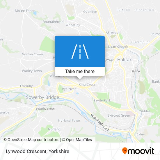 Lynwood Crescent map