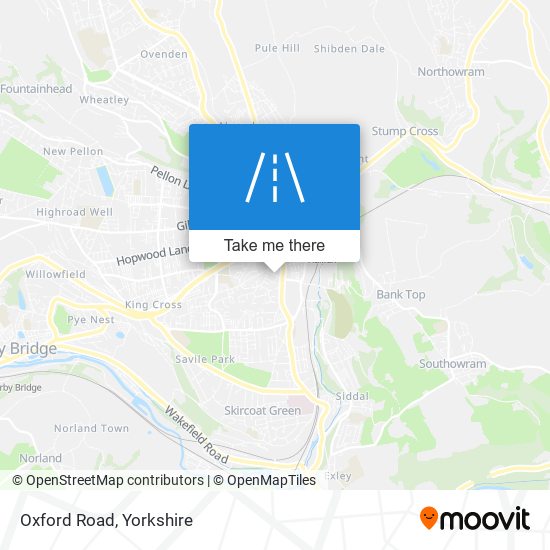 Oxford Road map