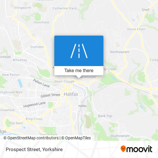 Prospect Street map