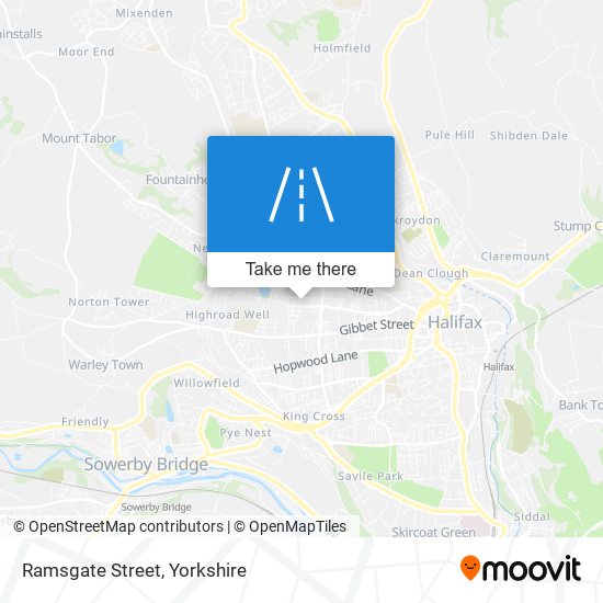 Ramsgate Street map