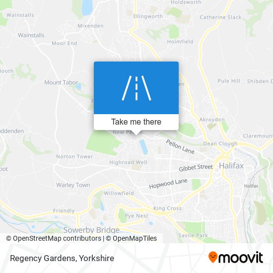 Regency Gardens map